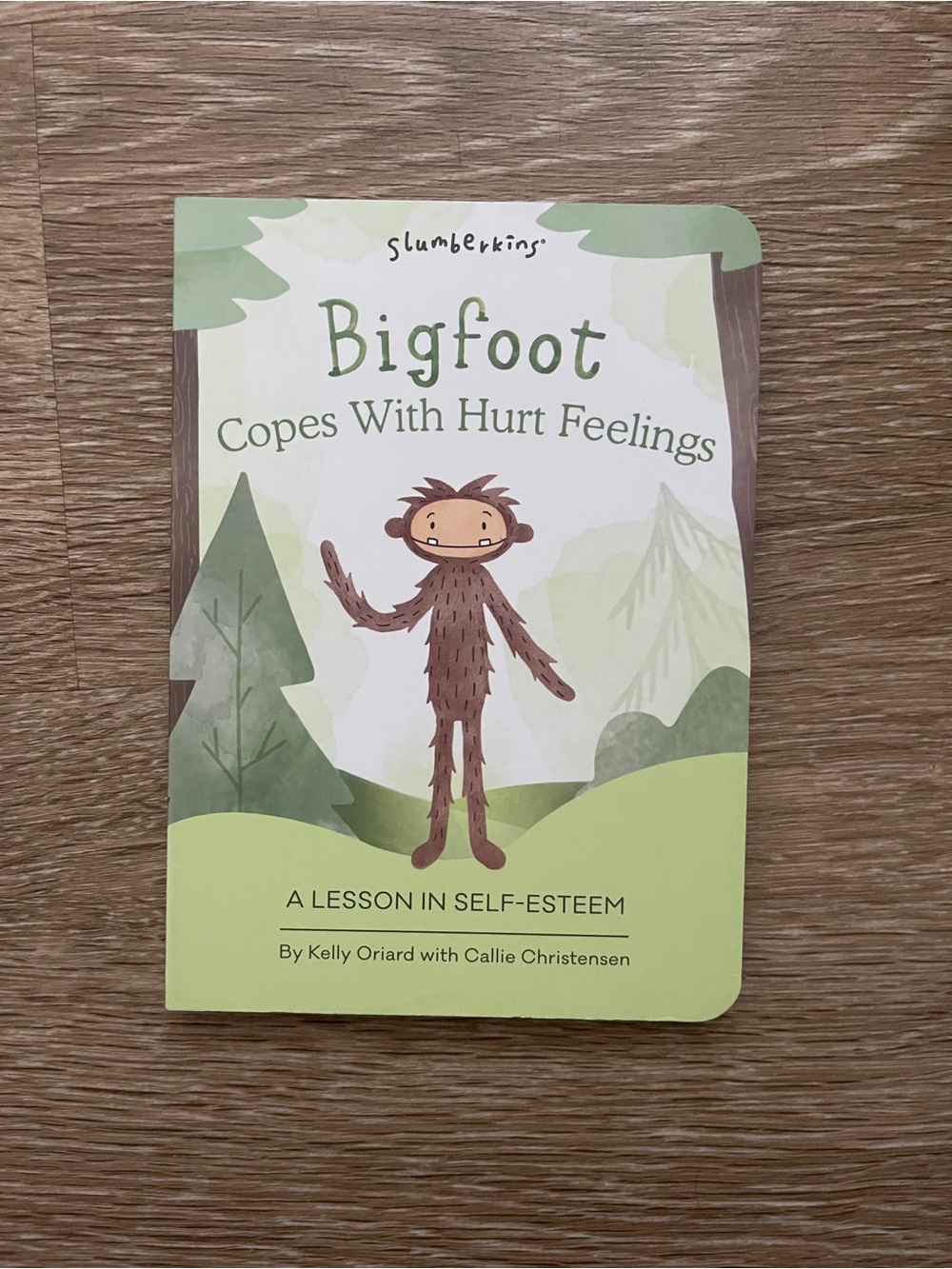 Slumberkins Bigfoot Copes with Hurt Feelings Board Book